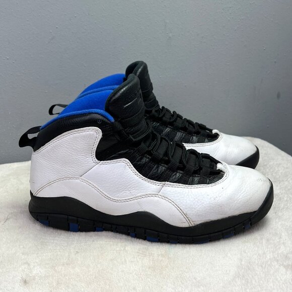 Jordan 10 Retro Orlando Sneakers 9 Men Blue White Black 310805-108